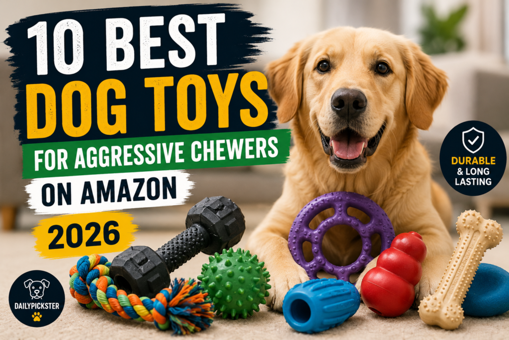 10 Best Dog Toys for Aggressive Chewers on Amazon (2026) chatgpt image jun 15, 2026, 01 39 55 pm